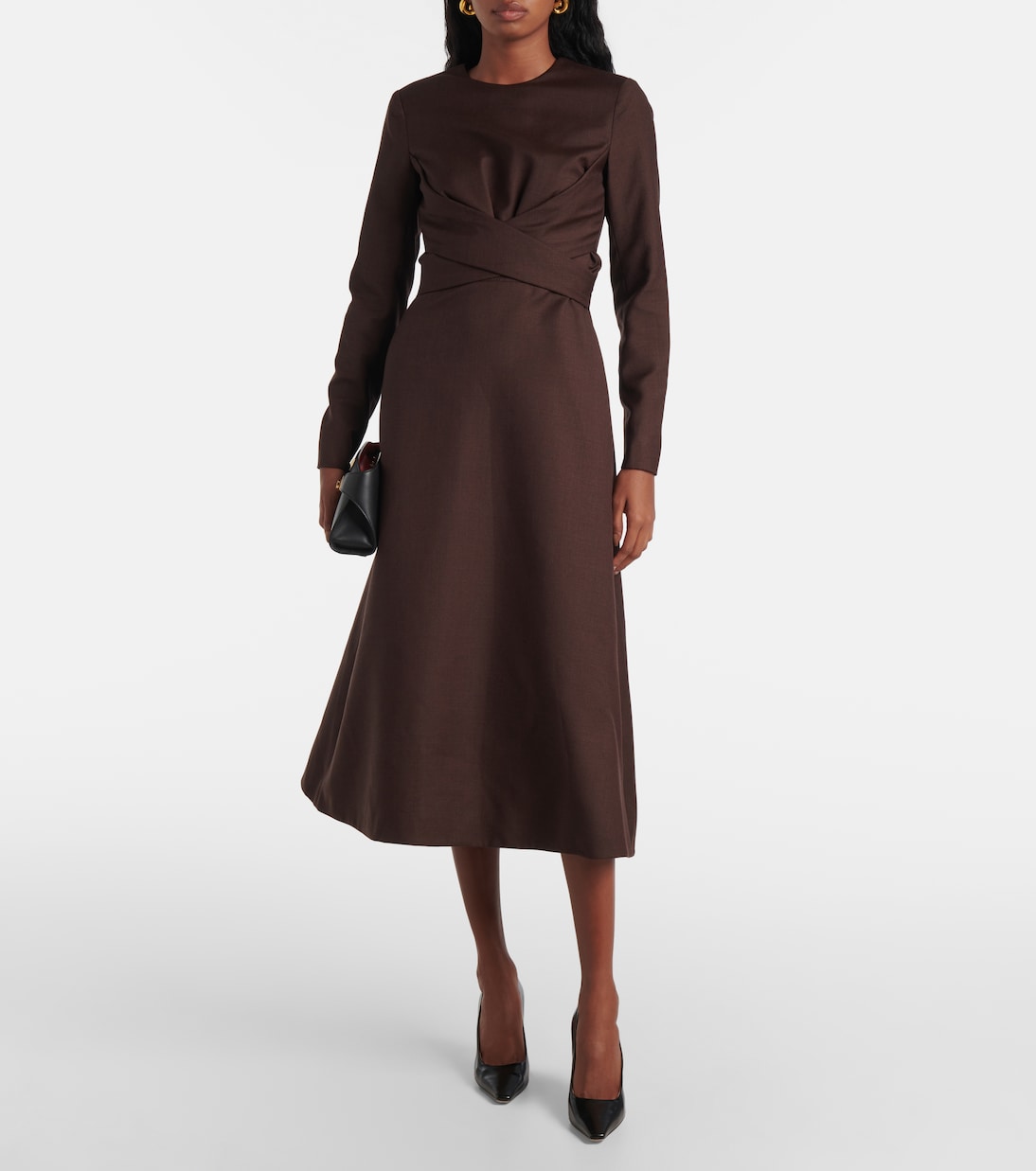 Elta wool midi dress | Emilia Wickstead