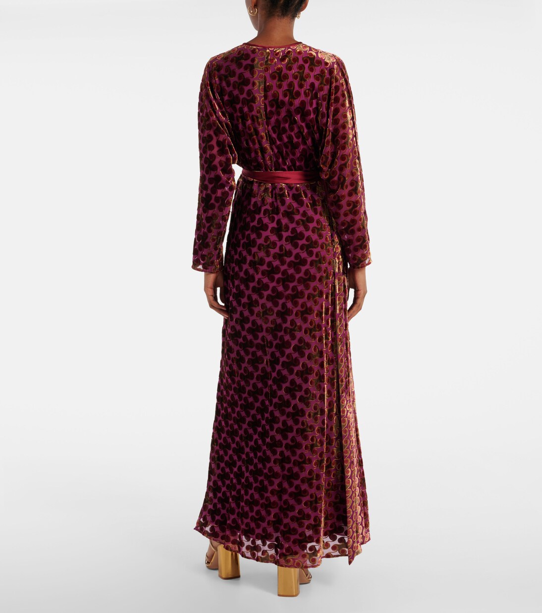Maxikleid Babette aus Samt | Diane von Furstenberg