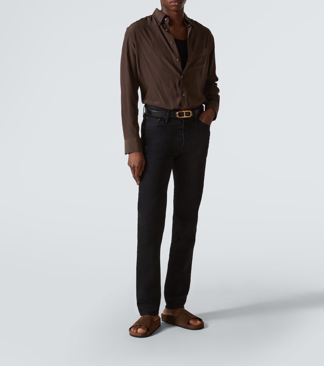 Chanclas Harris de ante | Tom Ford