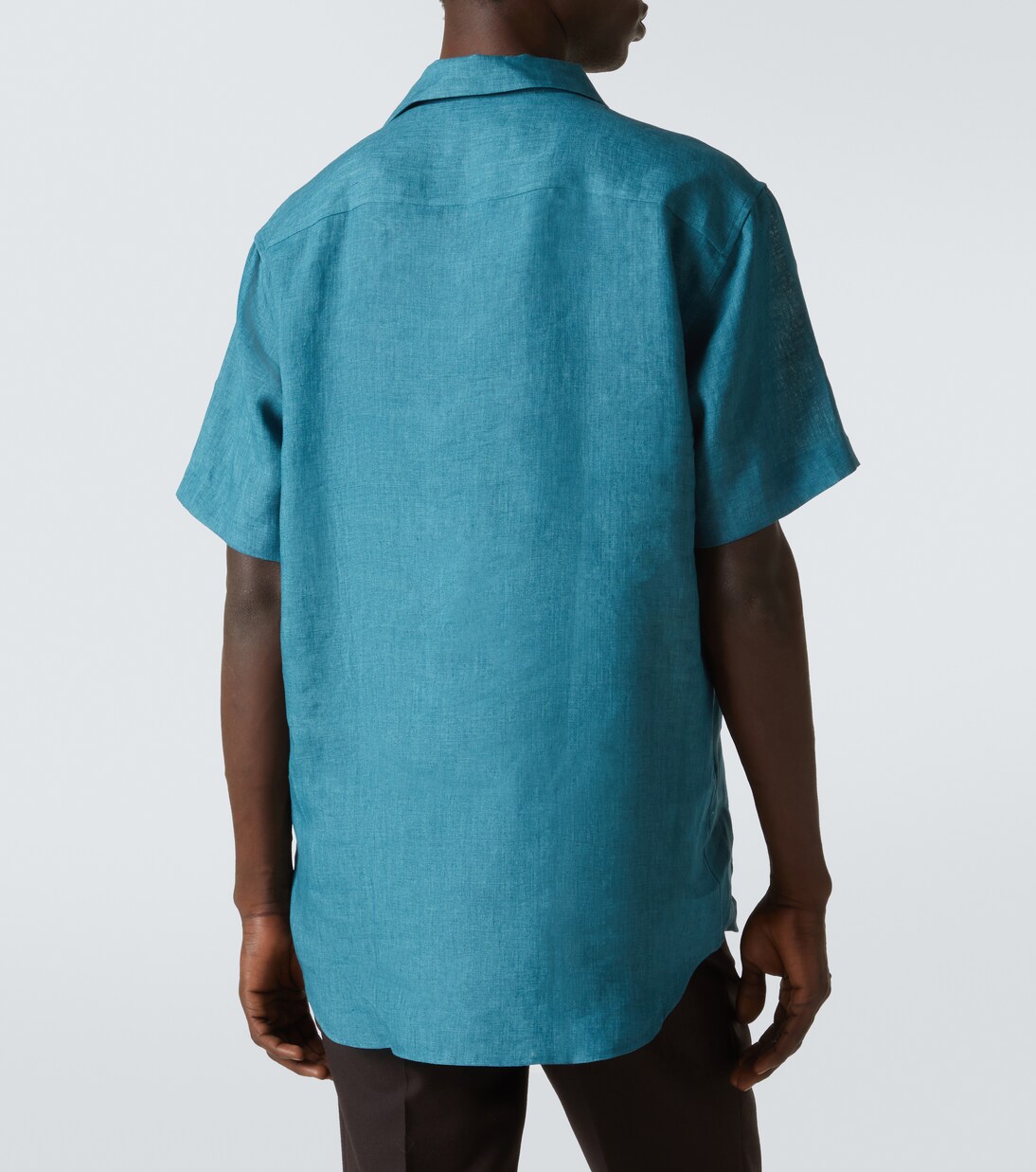 Camicia bowling in lino | Brioni