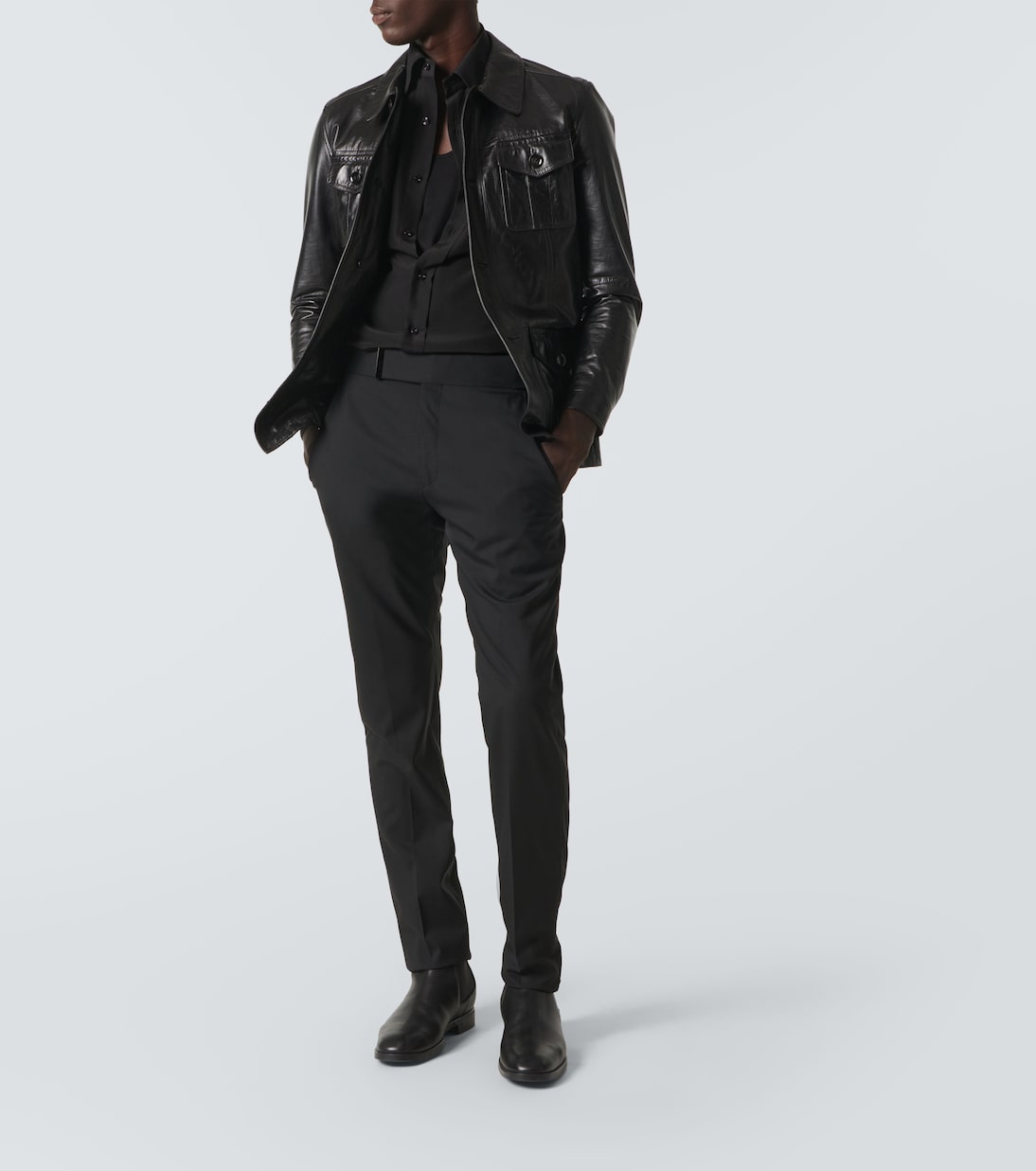 Camicia in twill di seta | Tom Ford
