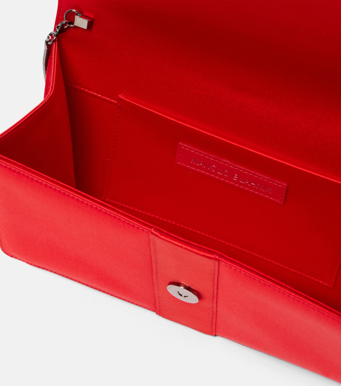 Capri embellished satin clutch | Manolo Blahnik
