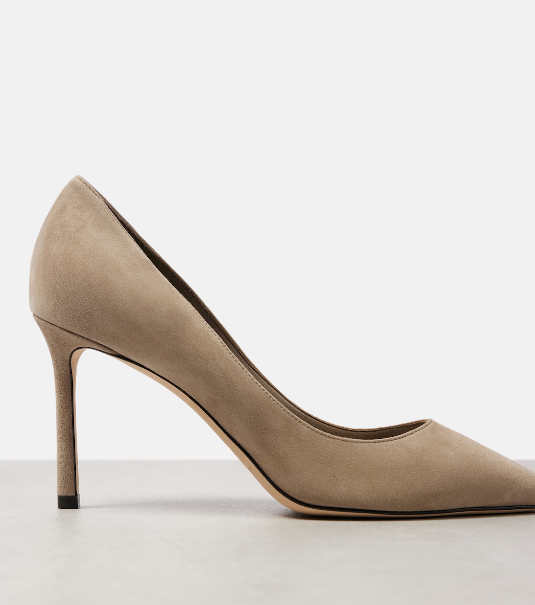 Escarpins Romy 85 en daim | Jimmy Choo