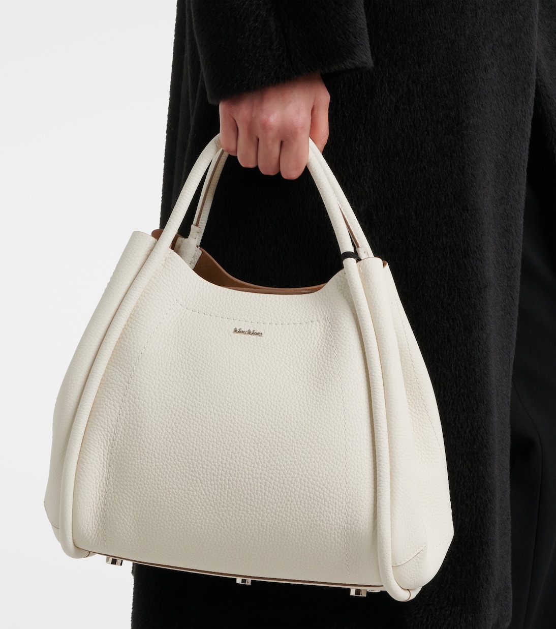 Cabas Marine Small en cuir | Max Mara