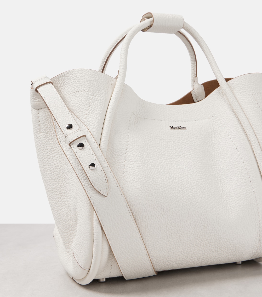 Cabas Marine Small en cuir | Max Mara