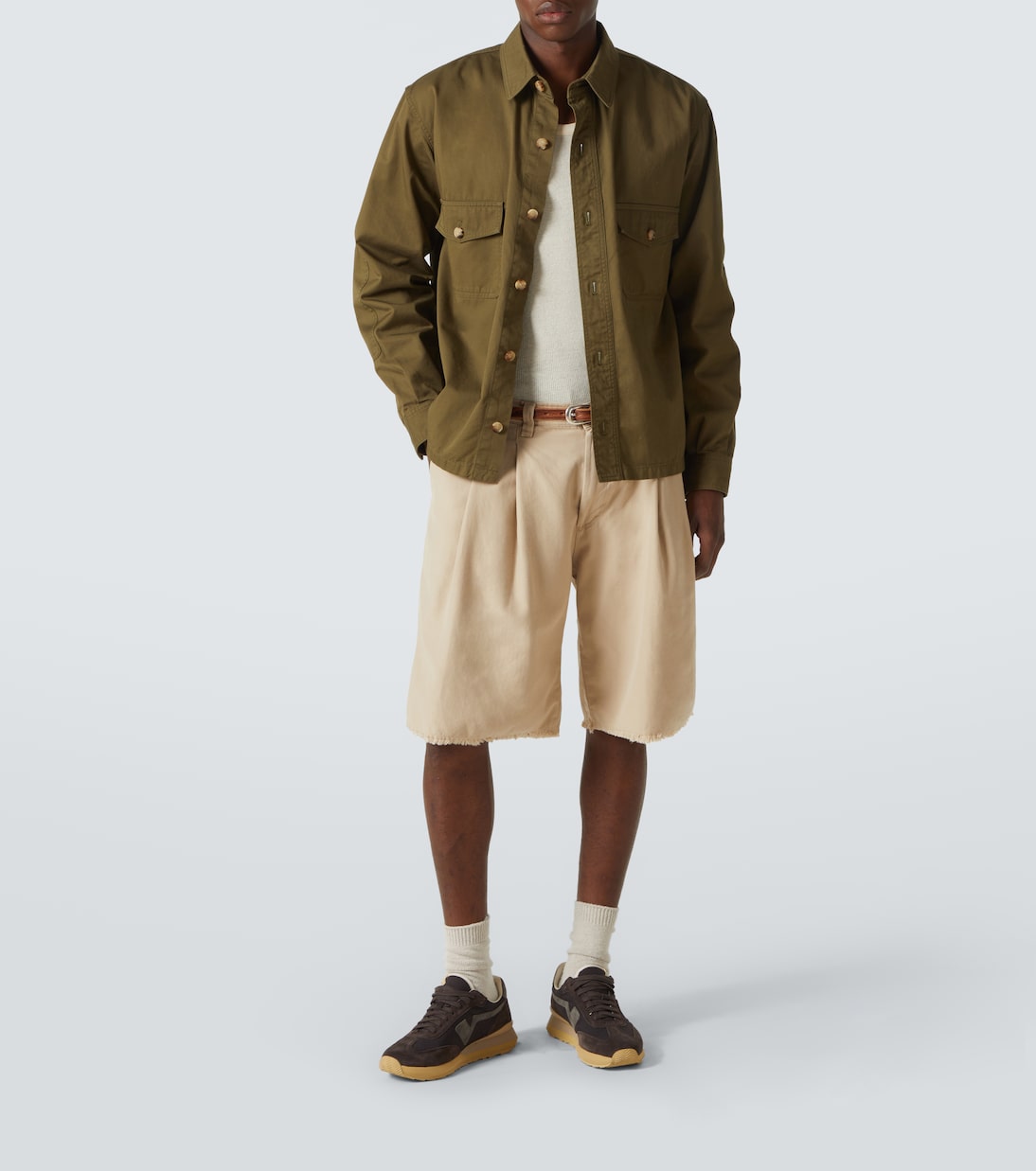 Sneakers Fkt mit Veloursleder | Visvim