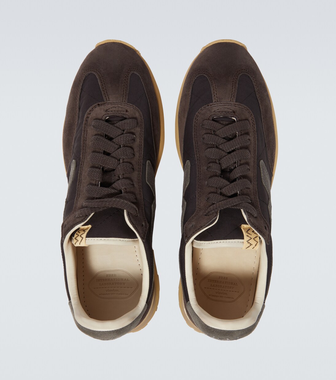 Sneakers Fkt mit Veloursleder | Visvim