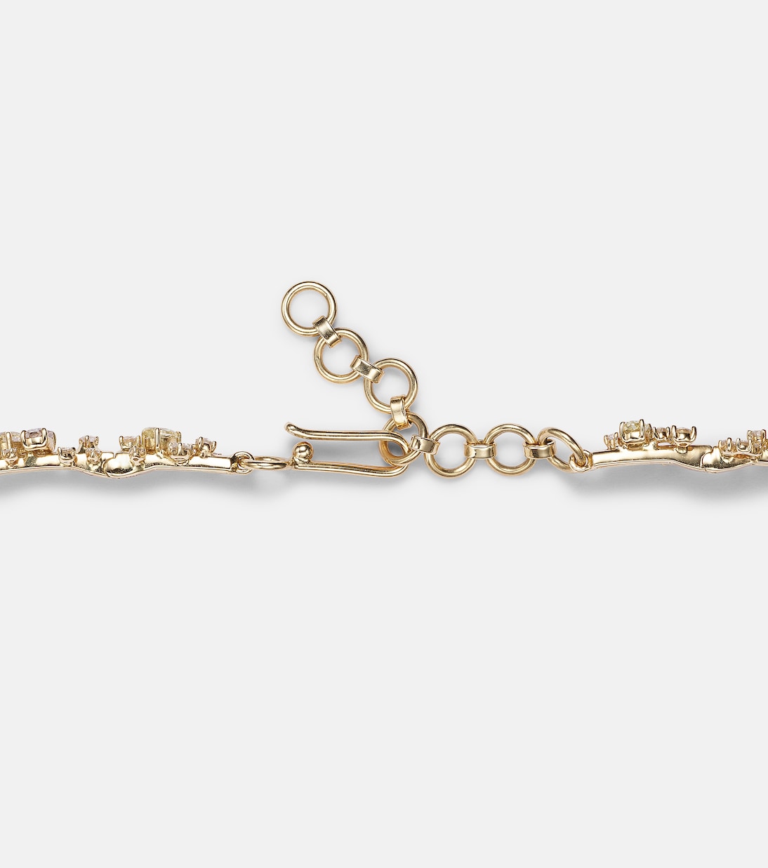 Choker in oro 18kt con diamanti | Ananya