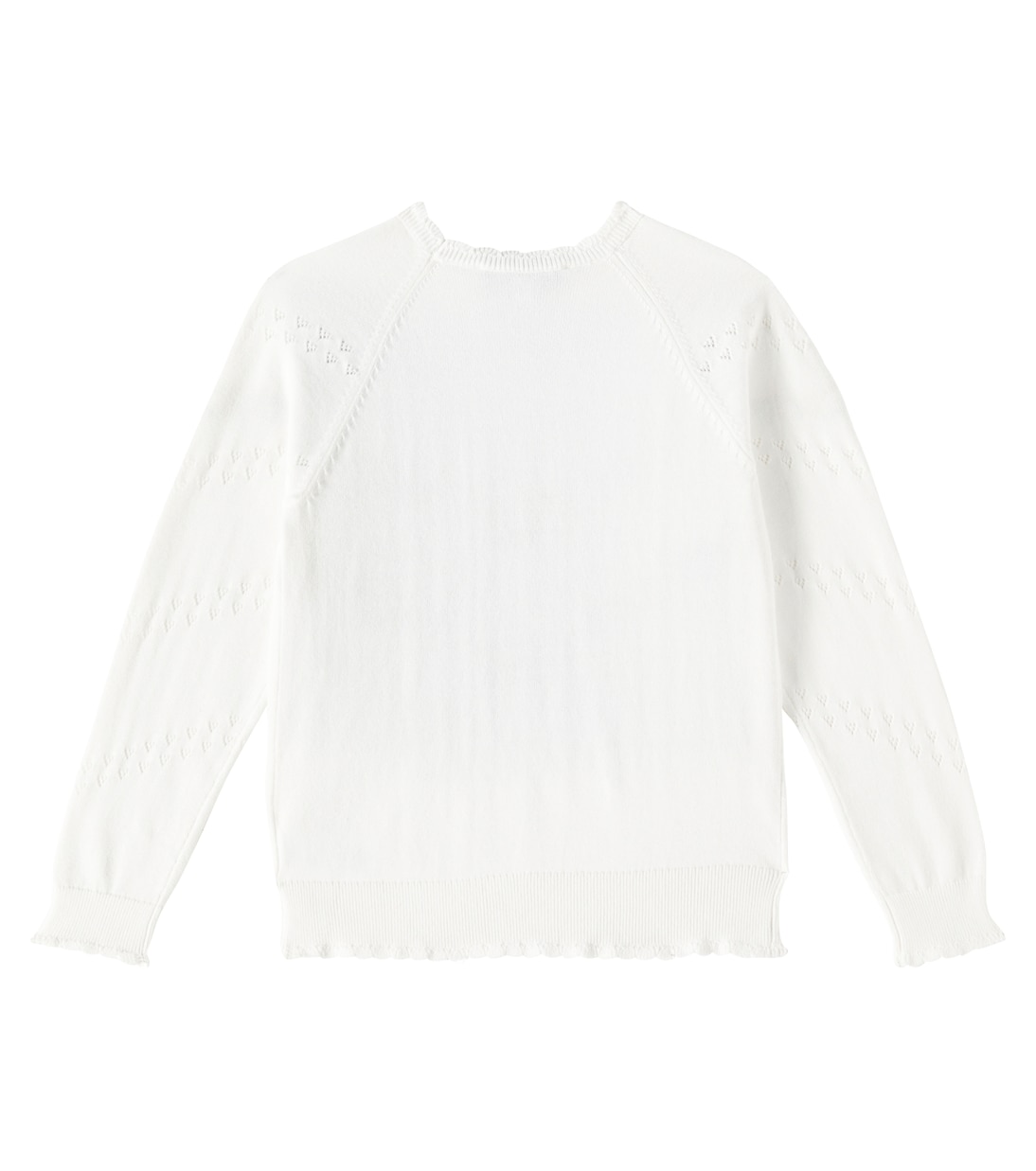 Pullover in cotone pointelle | Tartine et Chocolat