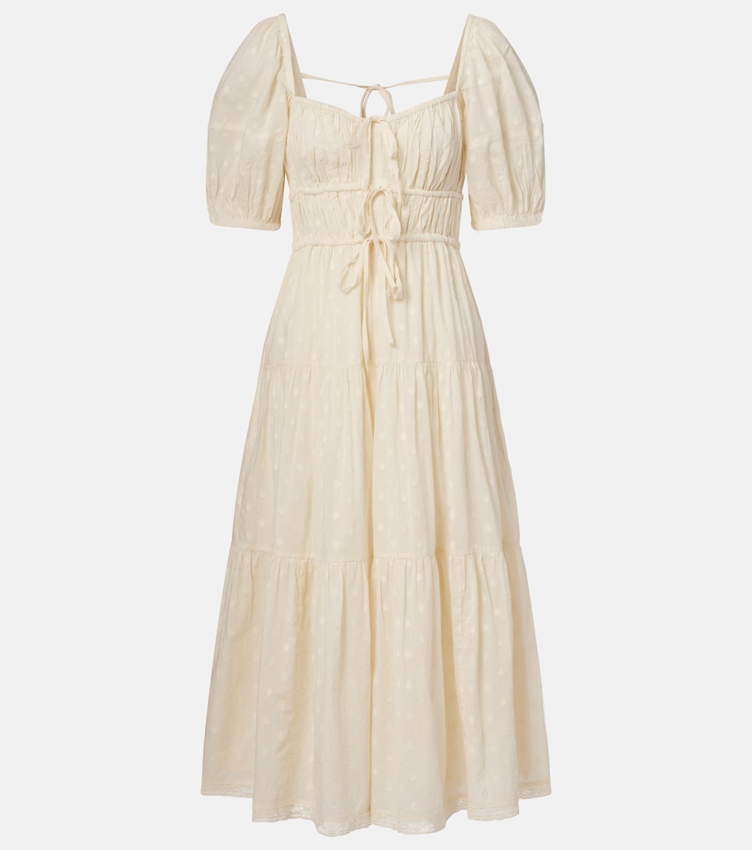 Palma gathered cotton maxi dress | Ulla Johnson