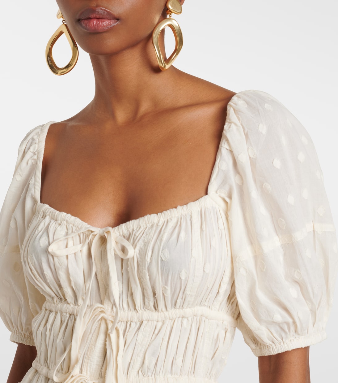 Palma gathered cotton maxi dress | Ulla Johnson