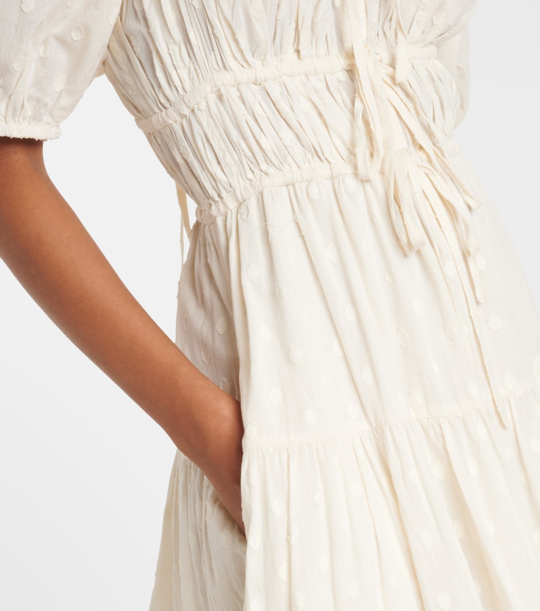 Palma gathered cotton maxi dress | Ulla Johnson