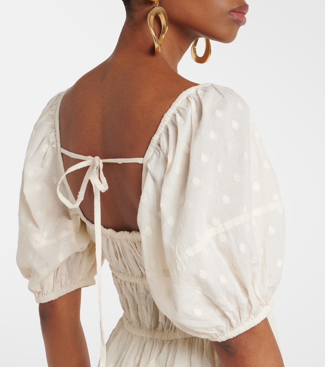 Palma gathered cotton maxi dress | Ulla Johnson