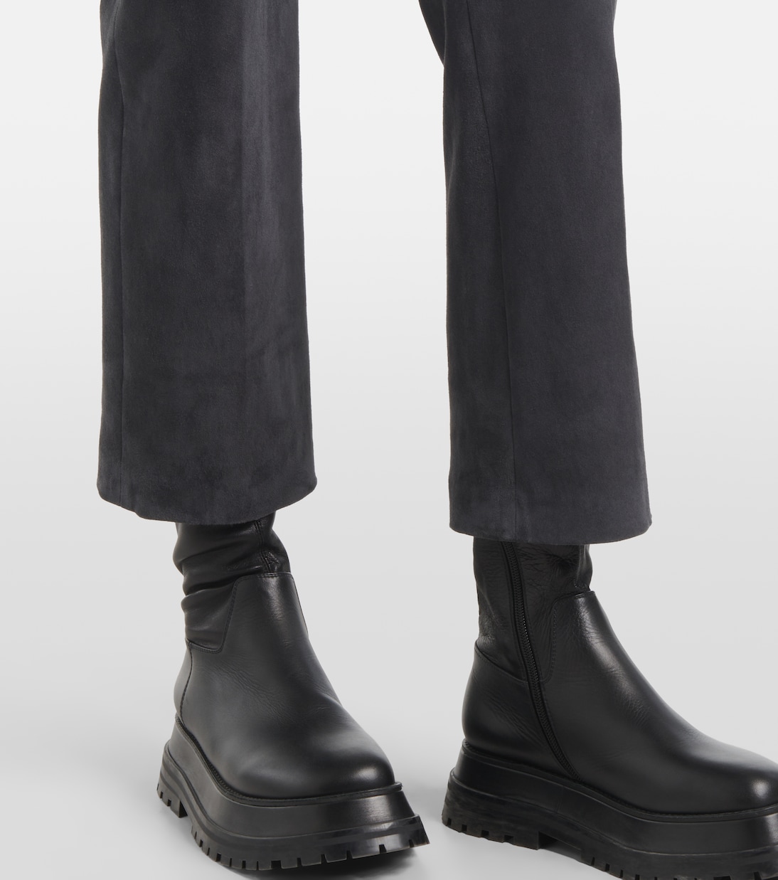 Coleman suede slim pants | Joseph