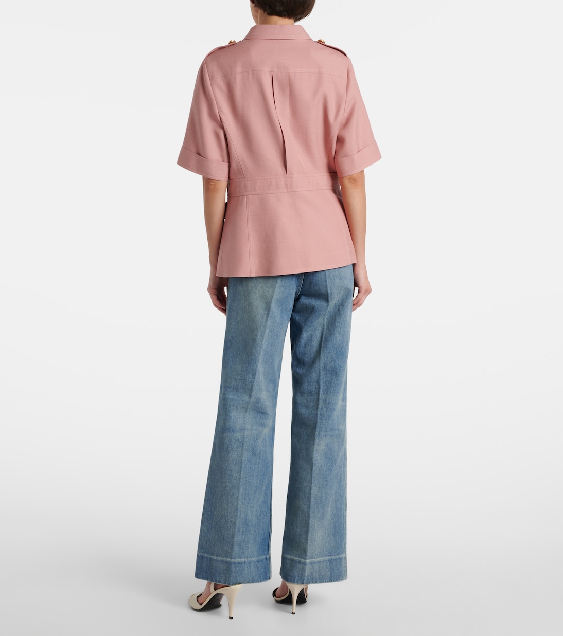 Bomber in cashmere e cotone | Valentino