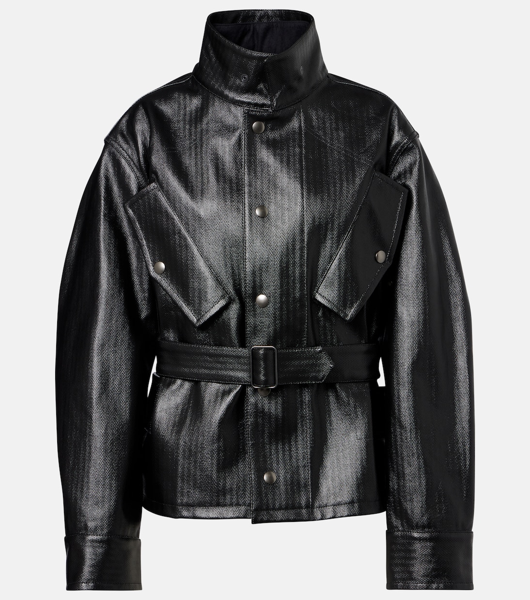 Herringbone cotton jacket | Maison Margiela