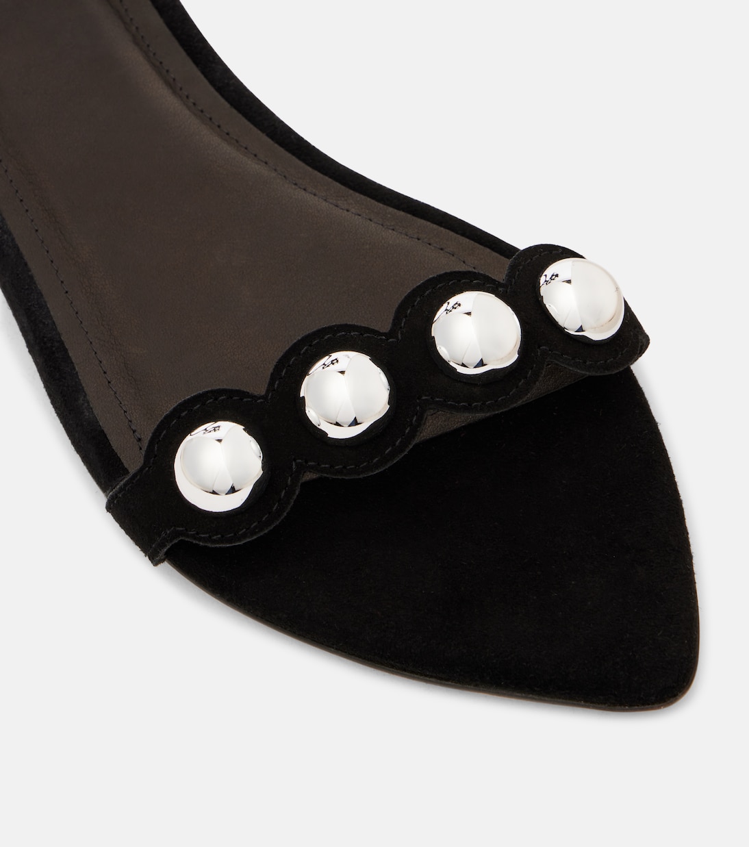 Sandales Aselda en daim à clous | Isabel Marant