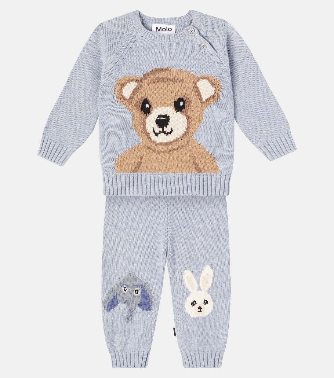 Baby Set Bless and Sol aus Pullover und Jogginghose | Molo