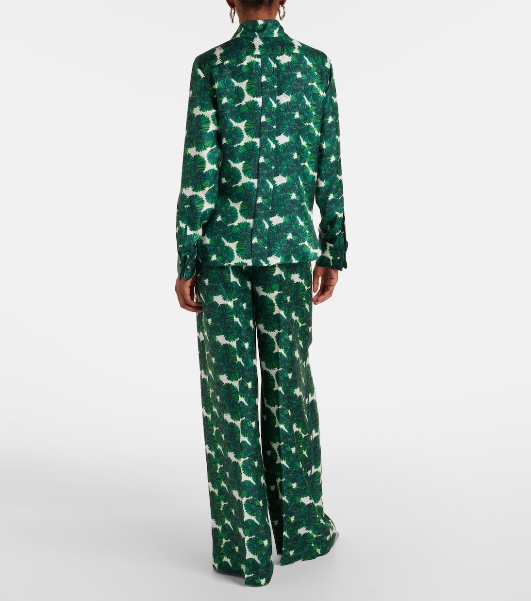 Rodesia printed silk twill shirt | Max Mara