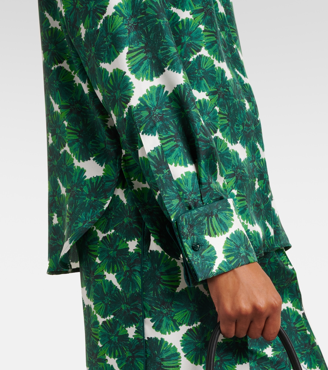 Rodesia printed silk twill shirt | Max Mara