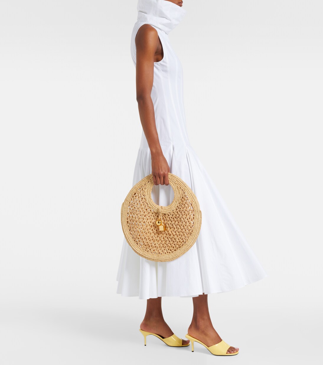 Spiaggia Small raffia basket bag | Jacquemus