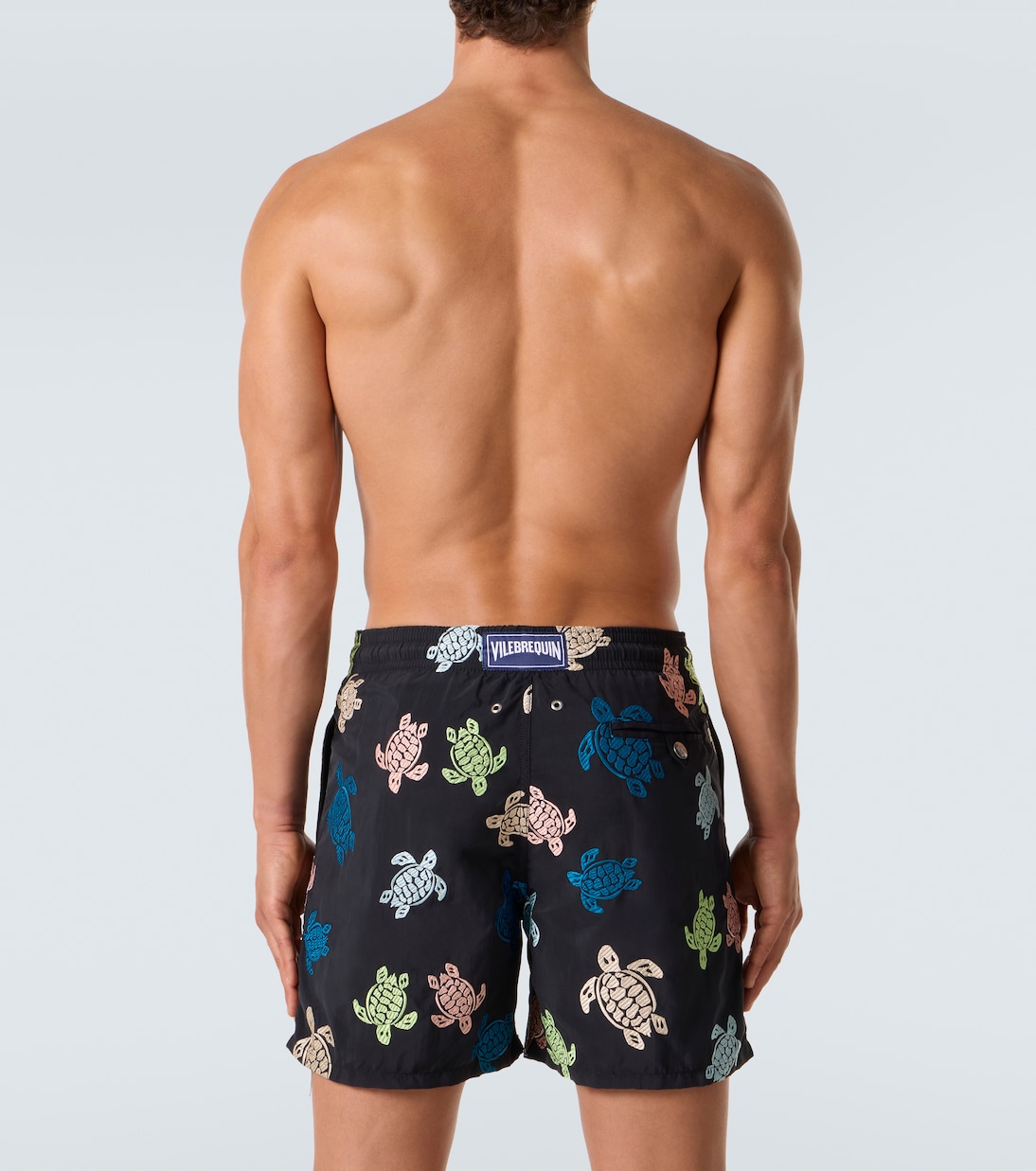 Mistral embroidered swim trunks | Vilebrequin