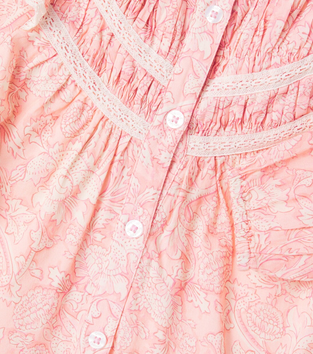 Baby Lilany floral cotton onesie | Louise Misha