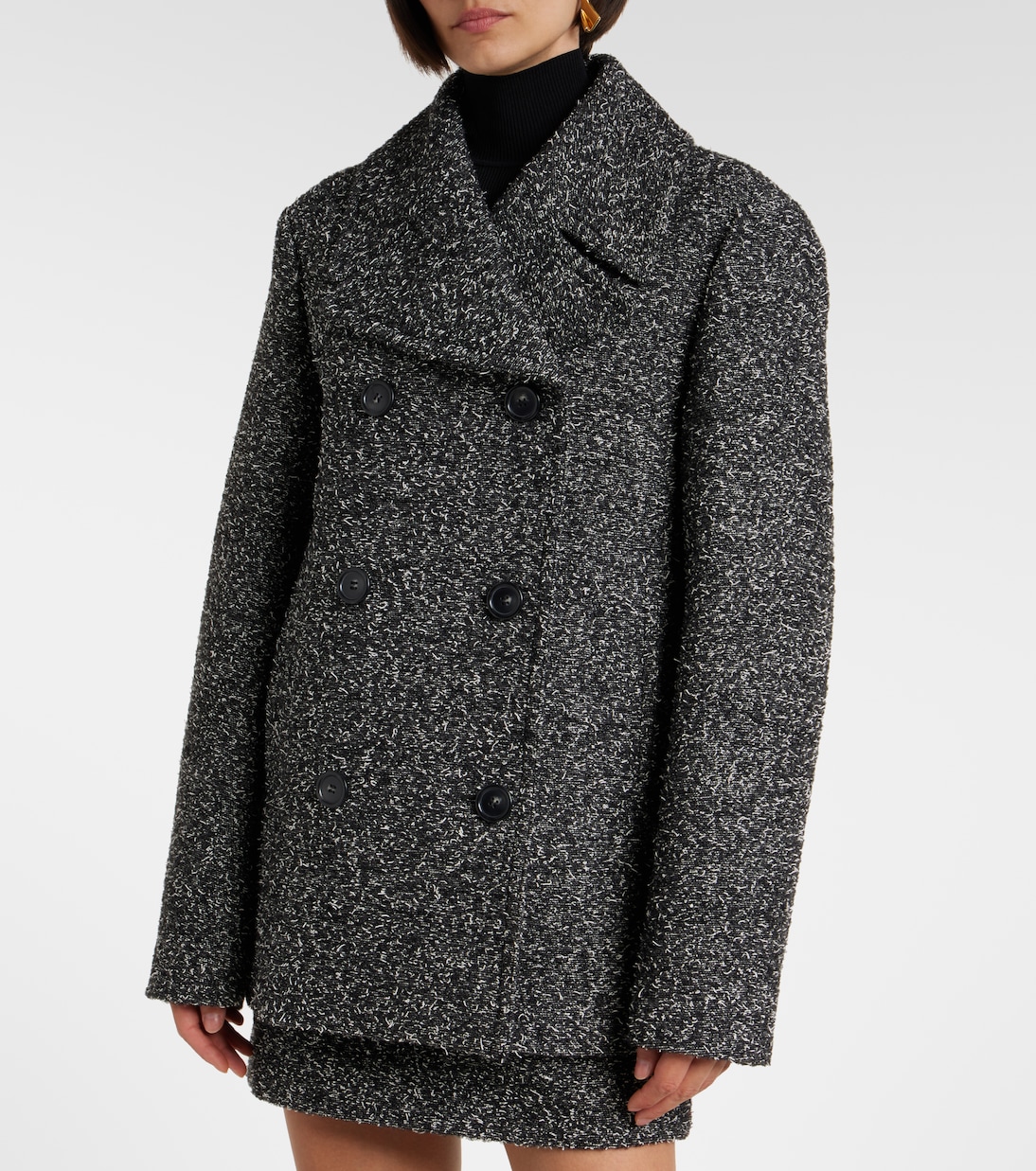 Abrigo Olaf en mezcla de lana y algodón | Sportmax