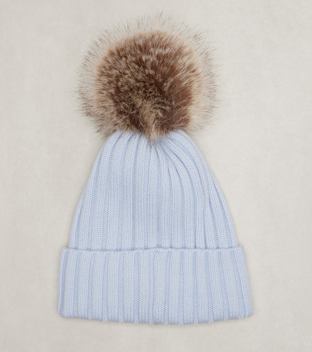 Ribbed-knit virgin wool beanie  | Moncler