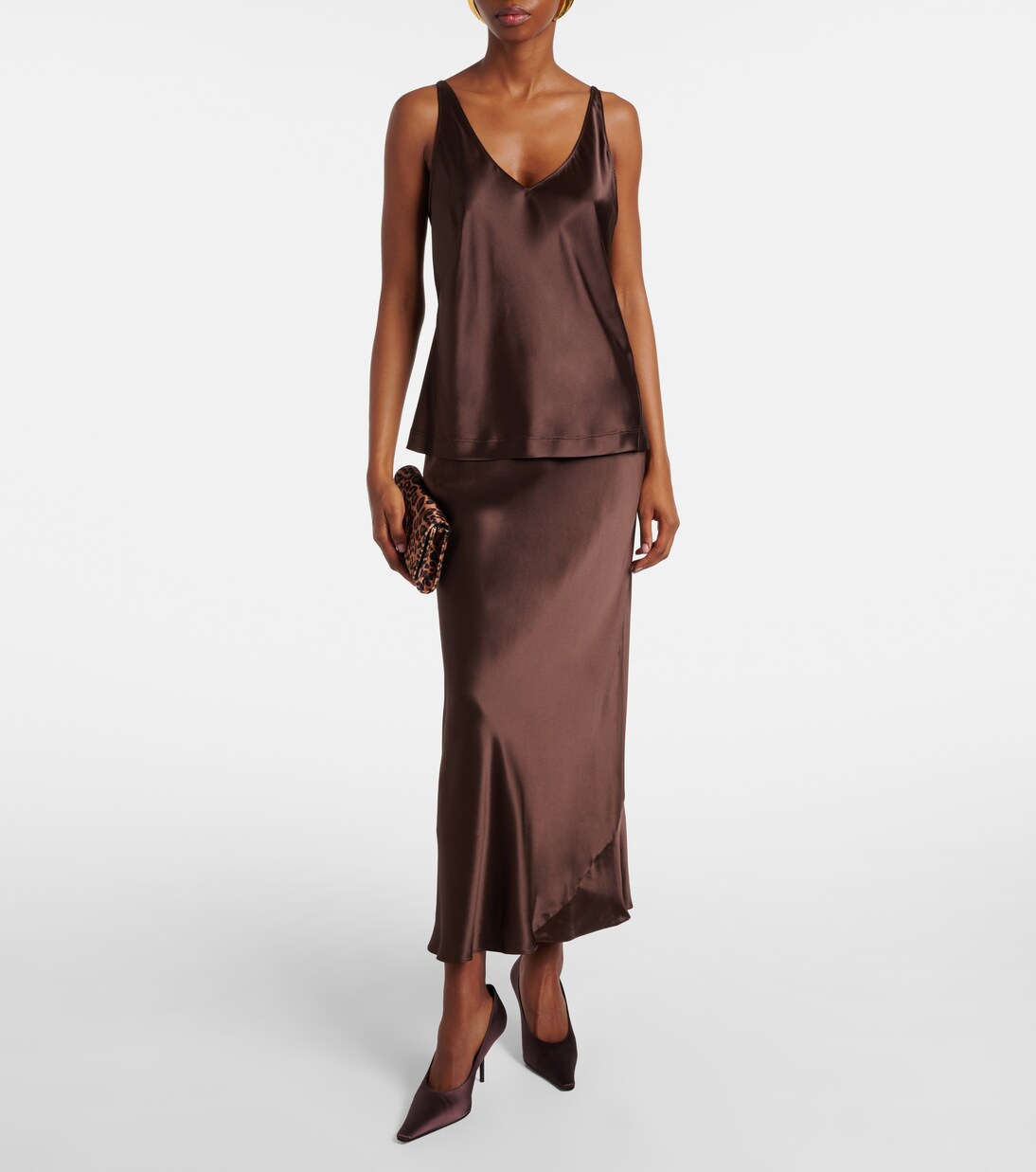 Sense of Shine II silk-blend satin camisole | Dorothee Schumacher