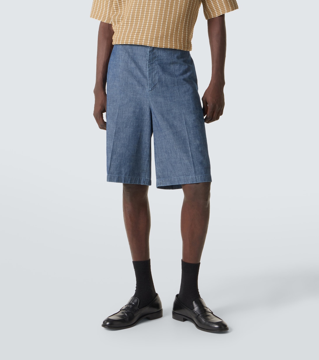 Denim Bermuda shorts | Jil Sander
