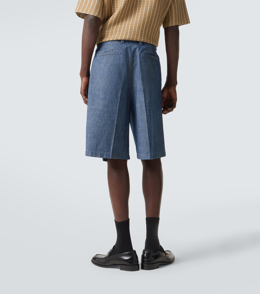 Denim Bermuda shorts | Jil Sander