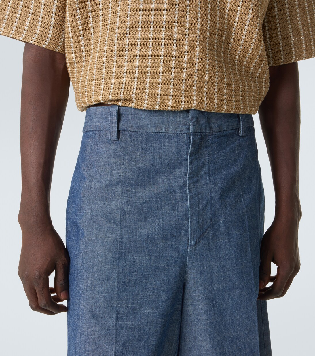 Denim Bermuda shorts | Jil Sander
