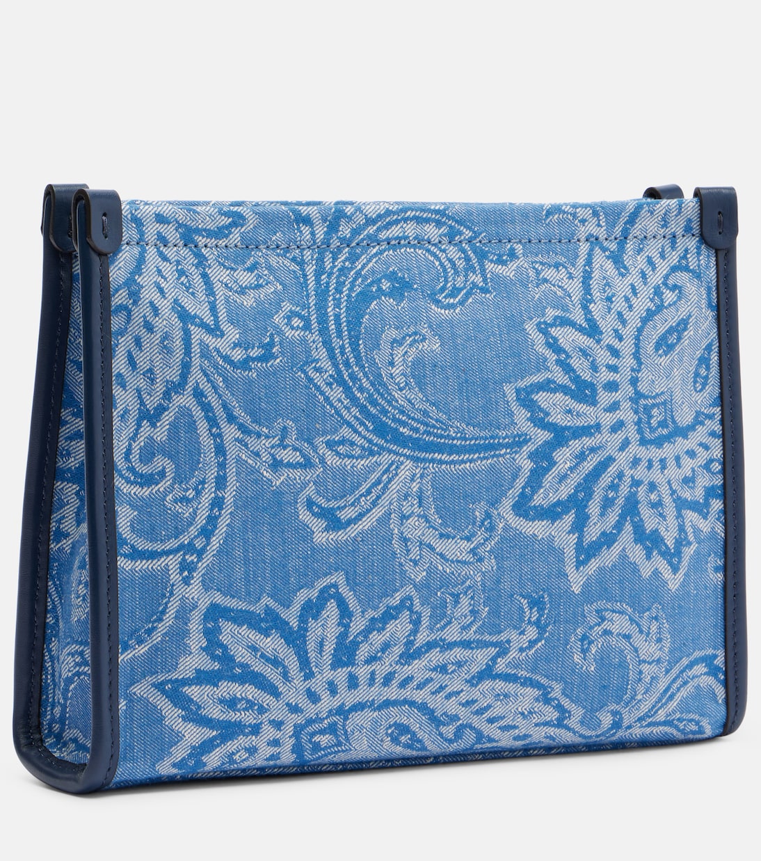 Etui Eyes Mini aus Denim-Jacquard | Etro