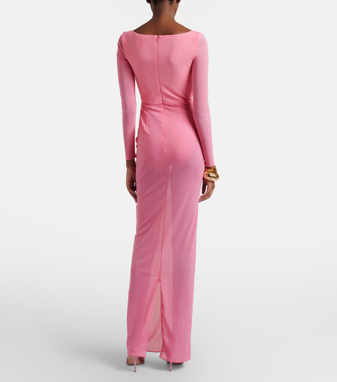 Maxikleid aus Mesh | Alex Perry