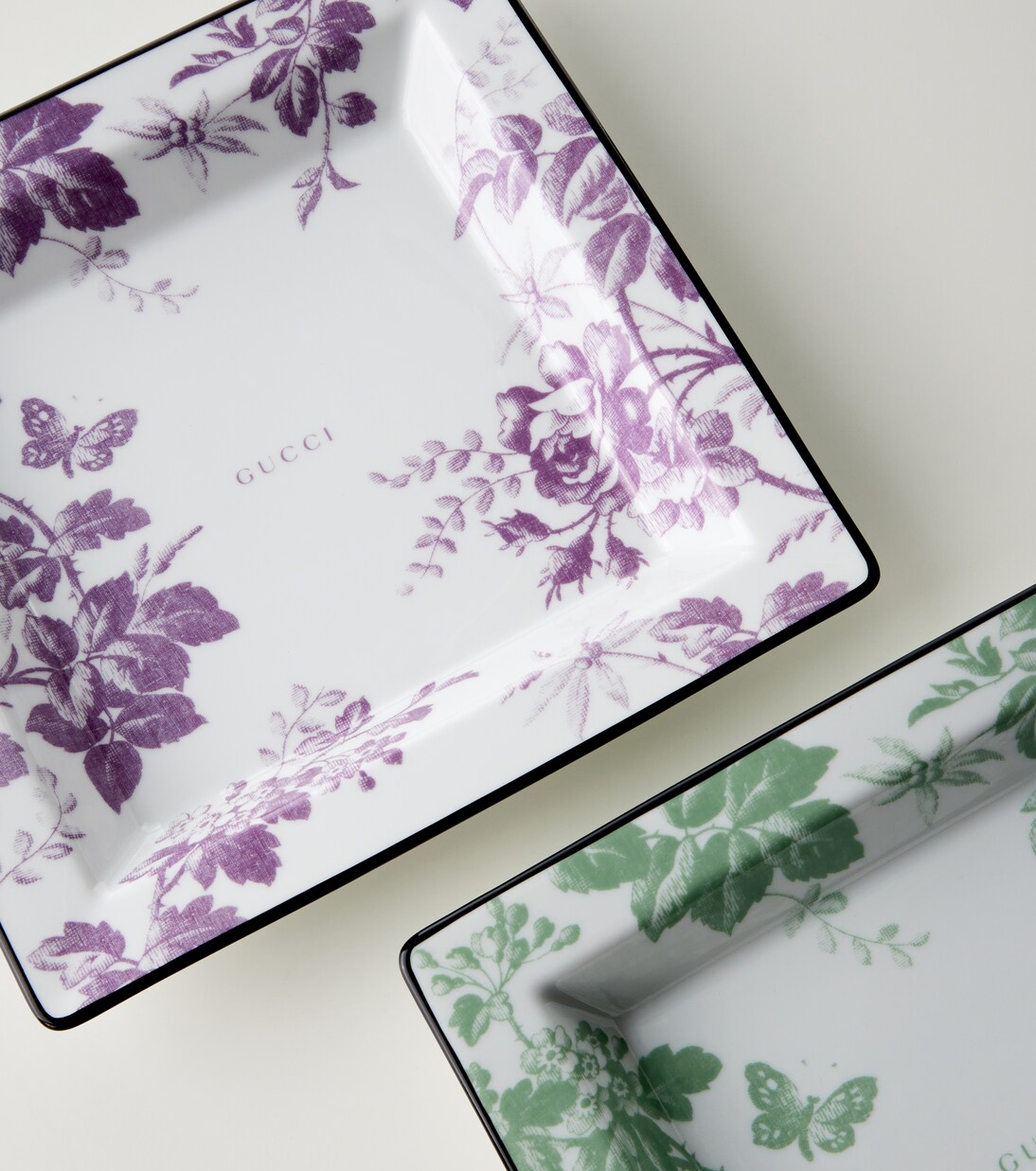 Herbarium Large porcelain trinket tray | Gucci