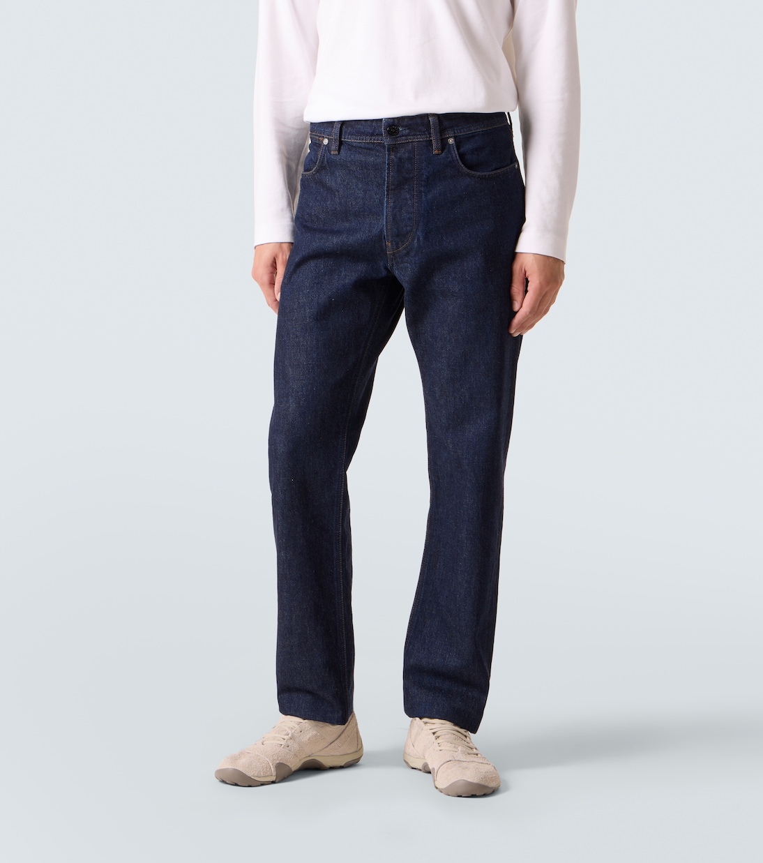 Jean droit à taille mi-haute | Stone Island