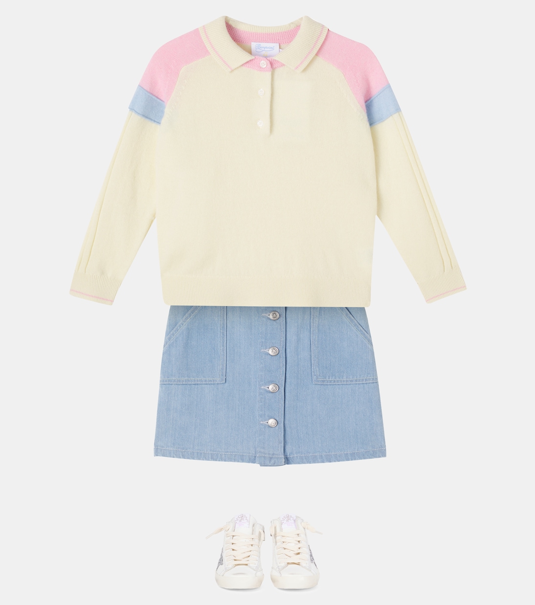 x Guest in Residence Lynsey polo sweater | Bonpoint