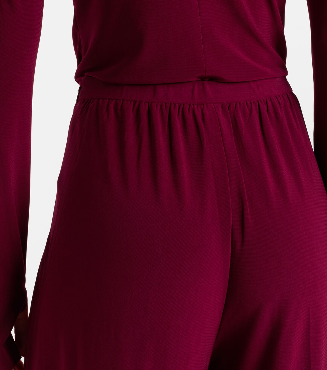 Pleated wide-leg pants | Norma Kamali