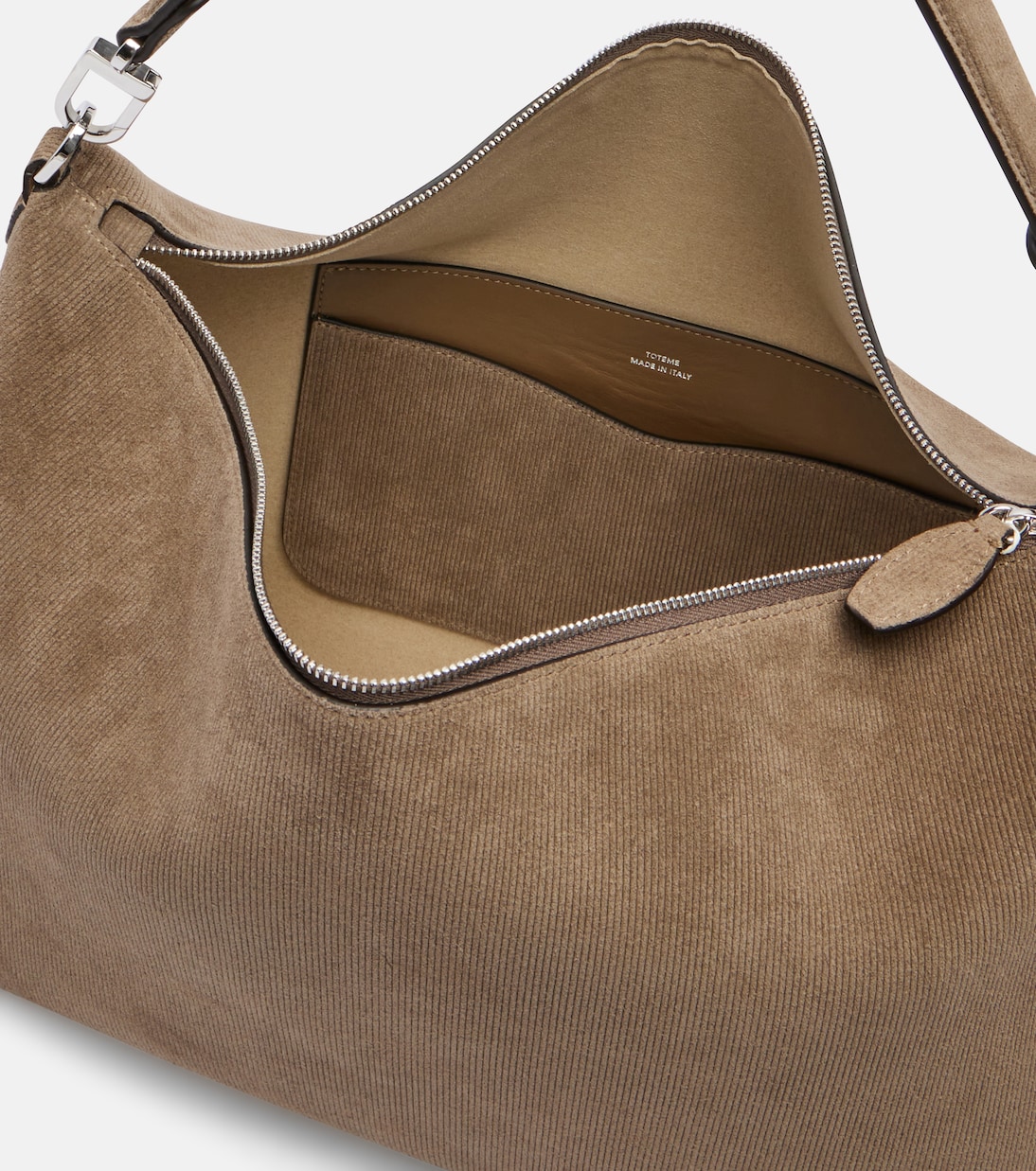 Bevel Medium corduroy shoulder bag | Toteme