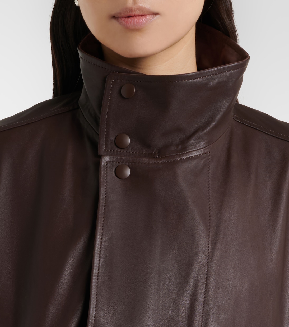 Leather blouson jacket | Lemaire