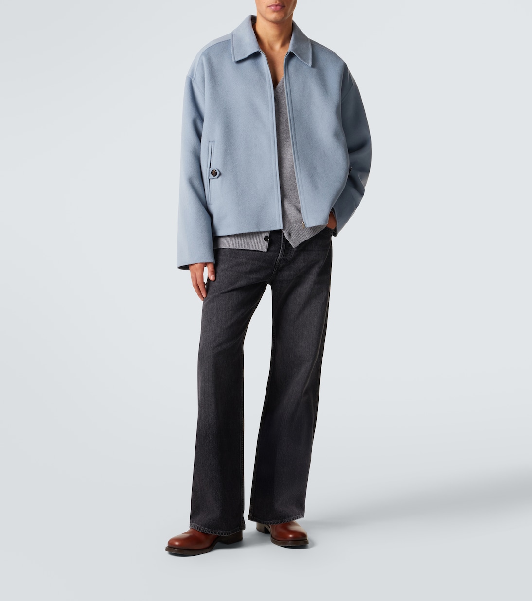 Wool and cashmere jacket | Acne Studios
