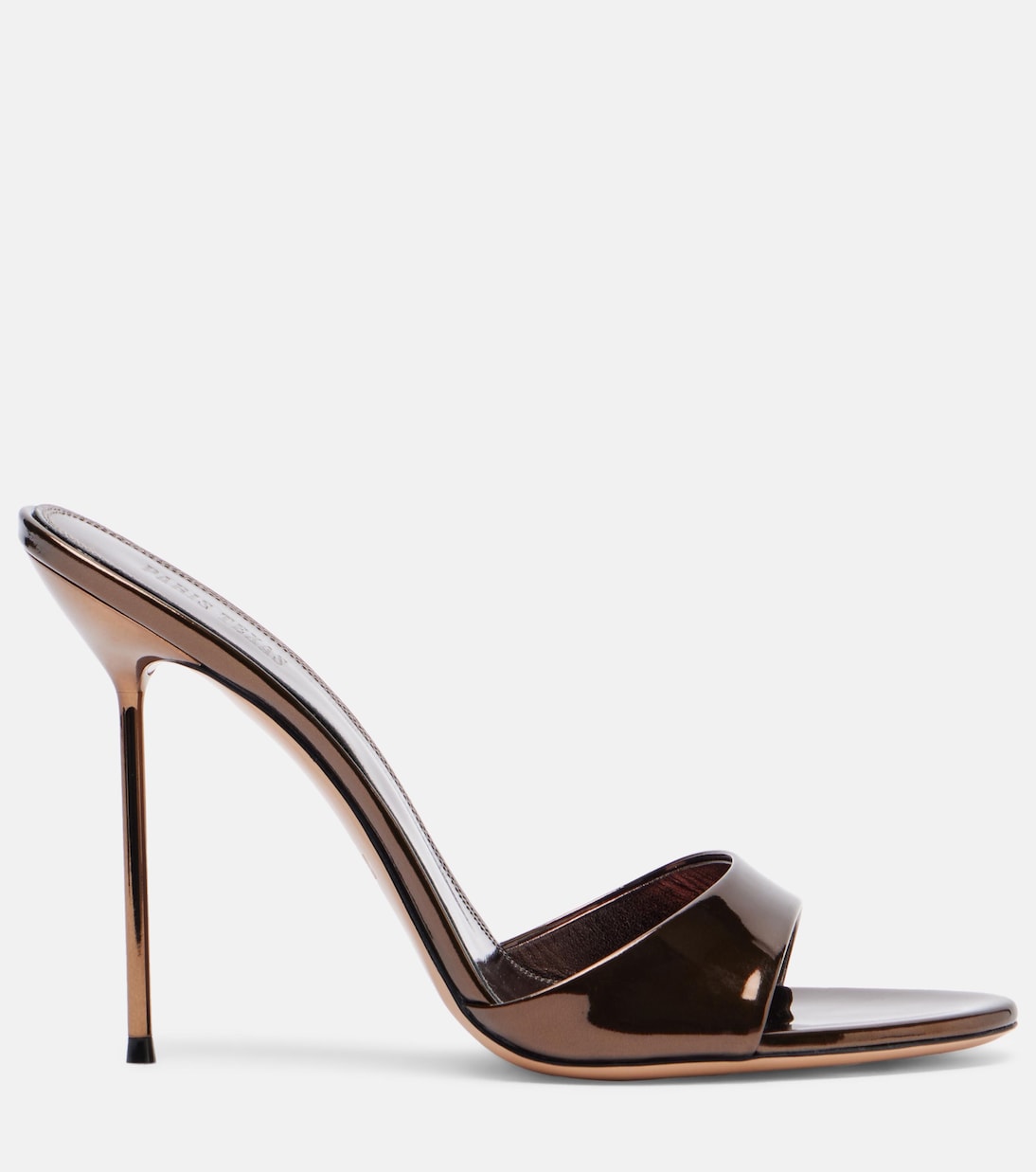 Lidia 105 patent leather mules | Paris Texas