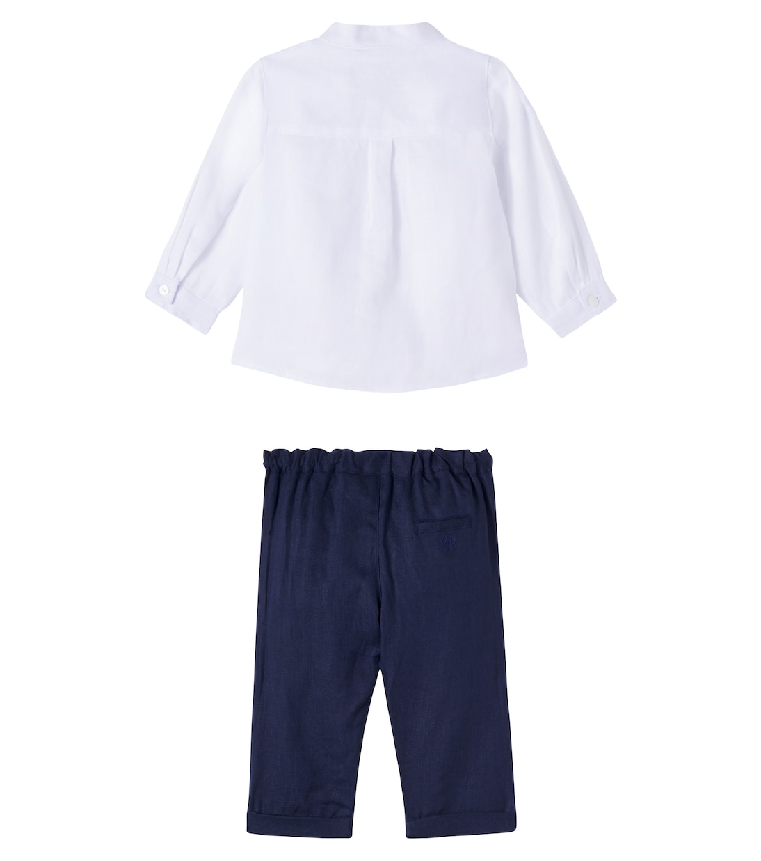 Baby - Set di camicia e pantaloni in lino | Tartine et Chocolat