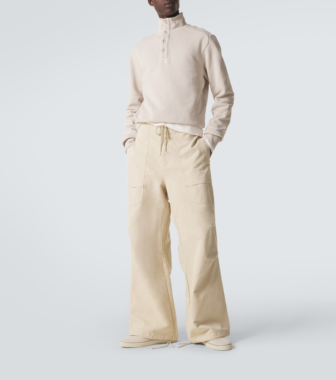 Barren cotton cargo pants | Entire Studios
