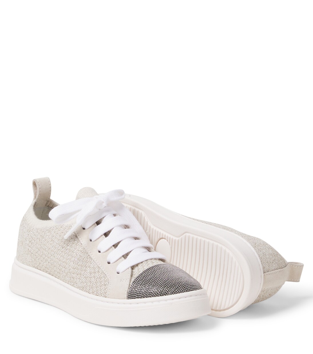 Monili knitted sneakers | Brunello Cucinelli Kids