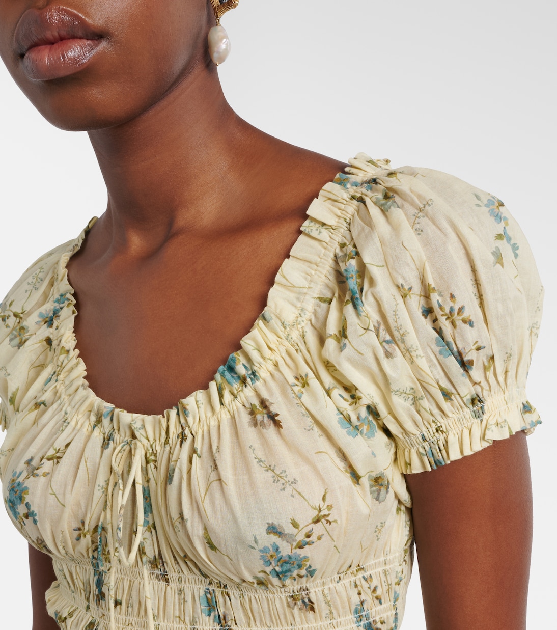 Midikleid Ashlynn aus Baumwolle | Dôen