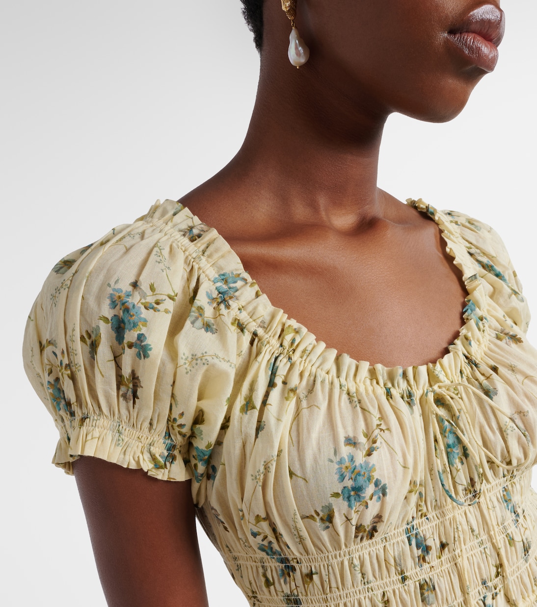 Midikleid Ashlynn aus Baumwolle | Dôen