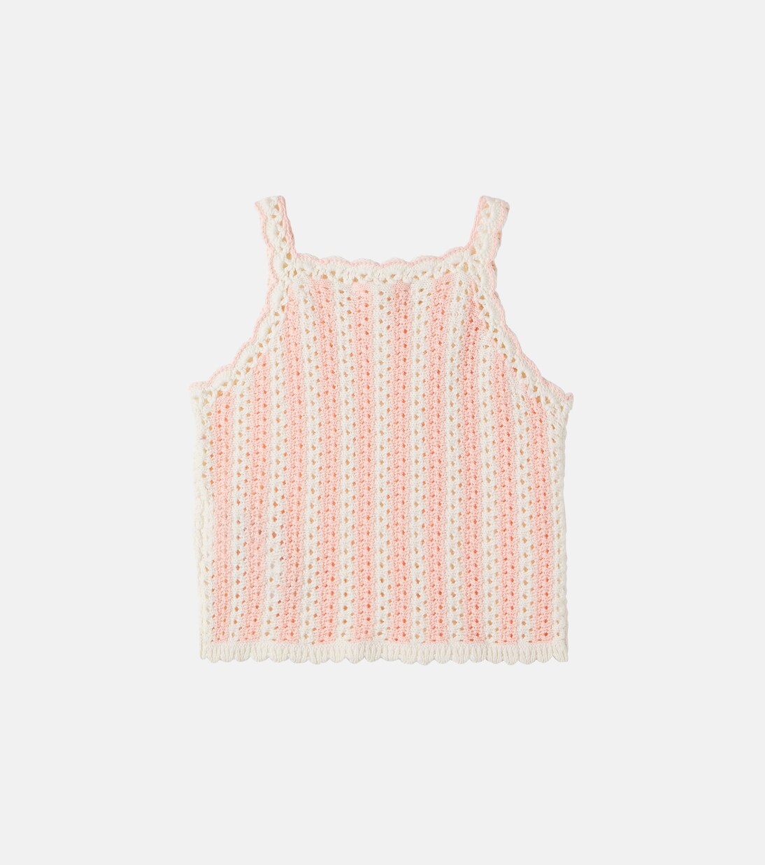 Larya crochet cotton tank top | Louise Misha
