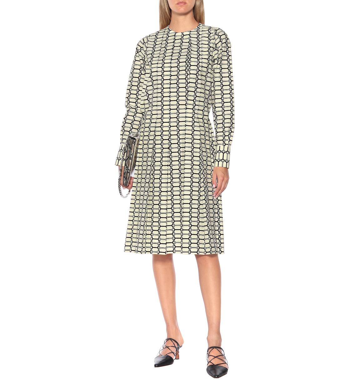 Robe imprimée en coton | Plan C